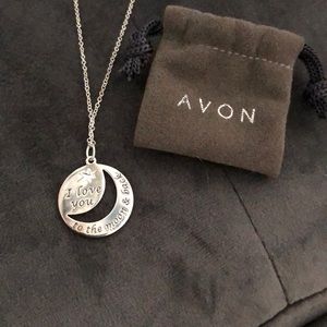 Avon I love you to the Moon and Back Necklace